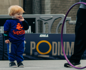 This vibrant image from Skyhawks' gallery highlights the fun and energy of youth sports, where children learn valuable life skills through active play.